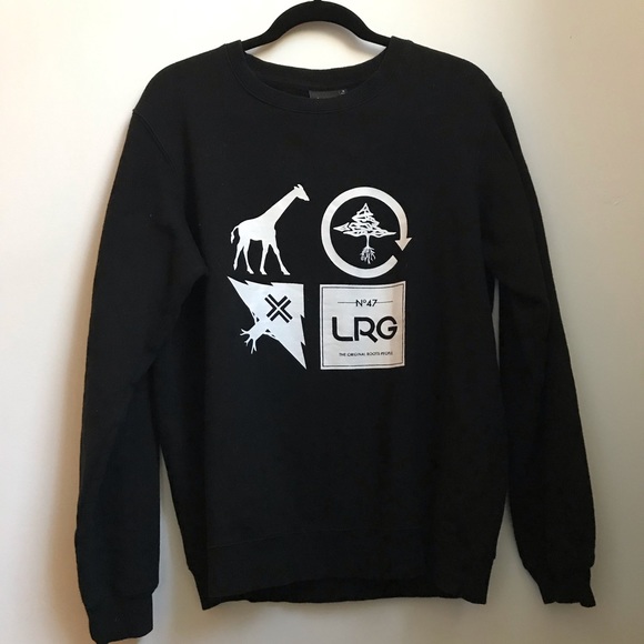 Lrg Other - LRG Black & White Pullover Sweater Size M